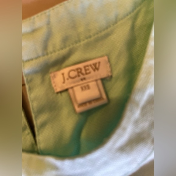J.Crew Women's J.Crew short sleeve top fabric blouse light blue mint pullover - Picture 8 of 15